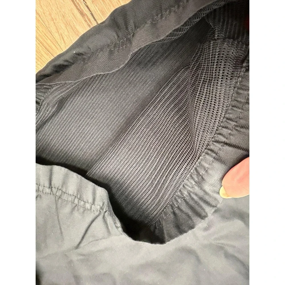 Jordan Vintage Black Nylon Pants XL Hong‎ Kong Yellow Jumpman Baggy Retro